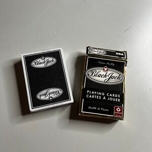 Black Jack Brand Casino Quality Playing Cards Cartamundi USA Sealed Deck 2014